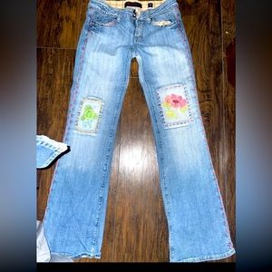 Vigoss jeans 7/8 embroidered